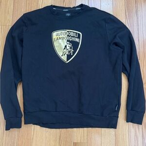 NWOT Lamborghini black/gold sweatshirt men’s size 3XL